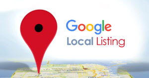 Google local listing
