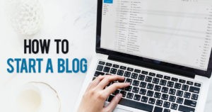 How to start a blog