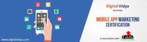 Mobile app marketing banner v skills