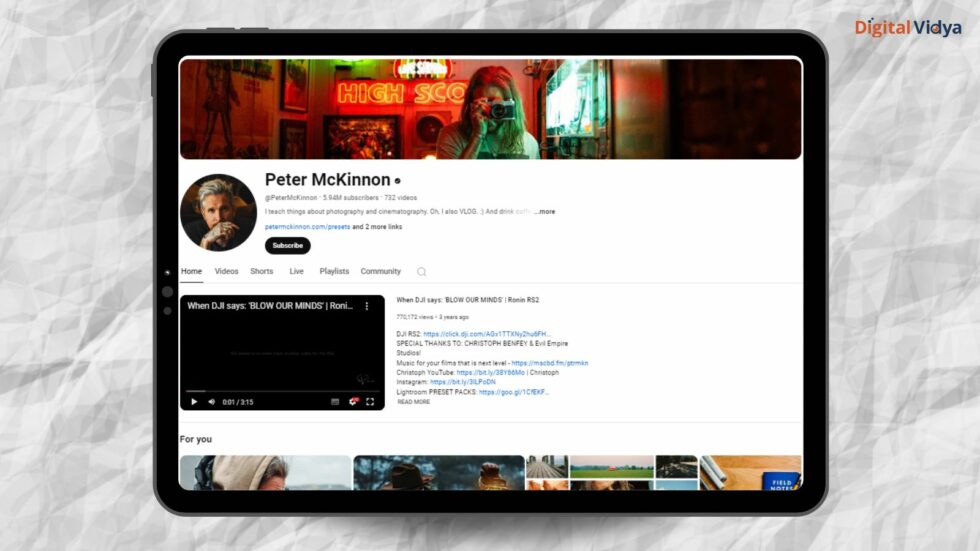 Peter mckinnon engaging and inspirational visual storyteller