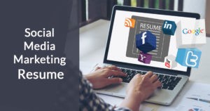 Social media marketing resume 1