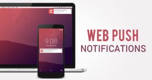 Web push notification
