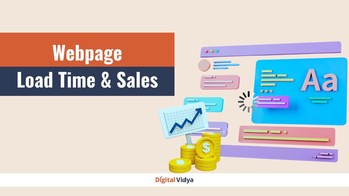 How to improve webpage load time for sales