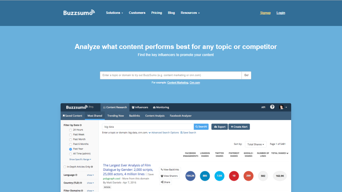Blogging tools
