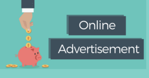Online advertising banner
