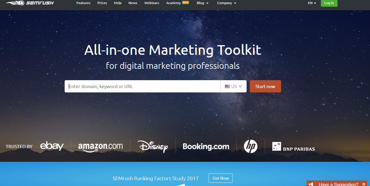 Blogging tools for finding keywords
