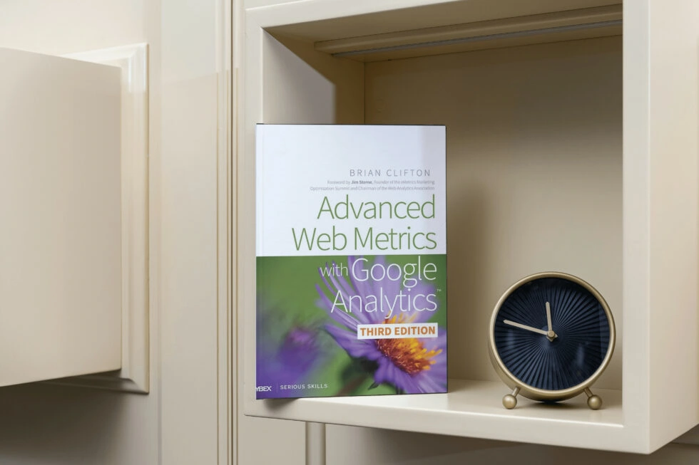 "advanced web metrics with google analytics" by brian clifton, 3rd edition.