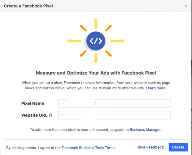 Facebook pixel