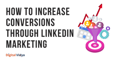 How to increase conversions through linkedin marketing featured image