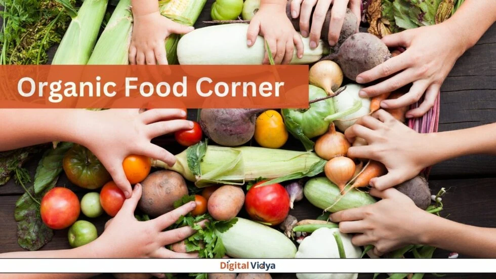 Organic food corner