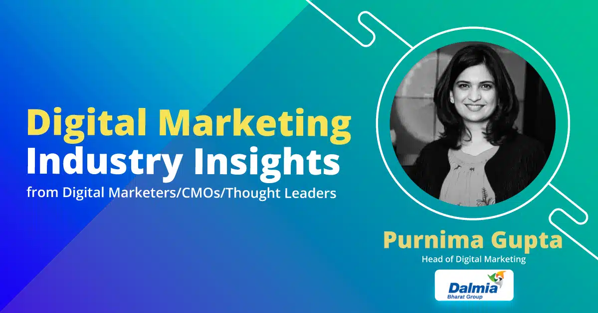 Interview with purnima gupta