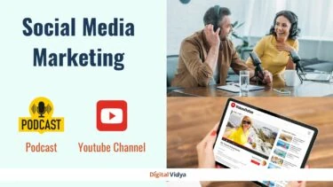 Social media marketing podcasts and youtube