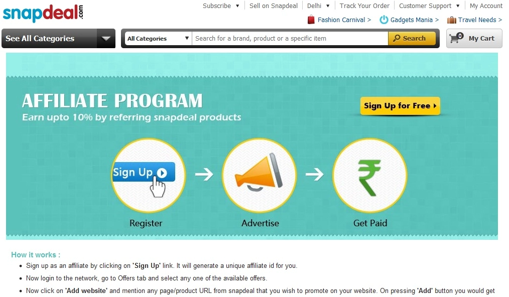 What is affiliate marketing