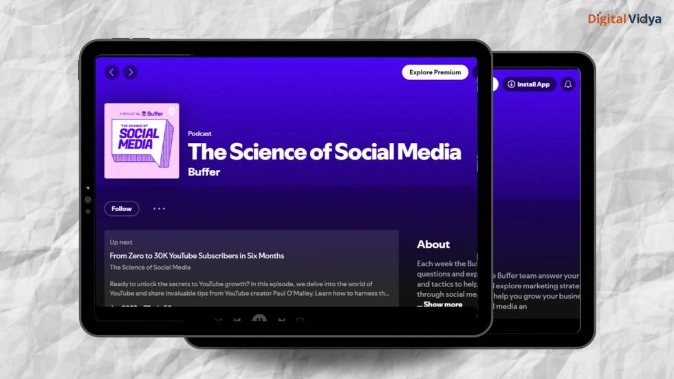 The science of social media podcast and youtube