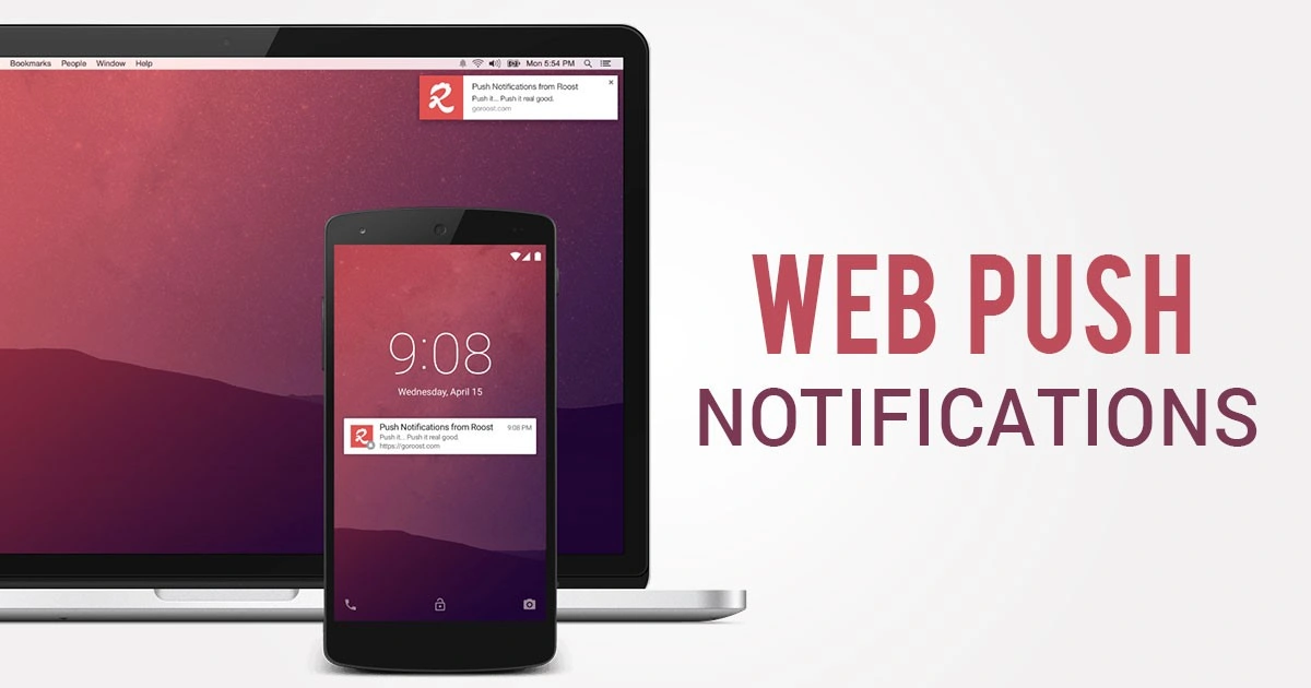 Web push notification